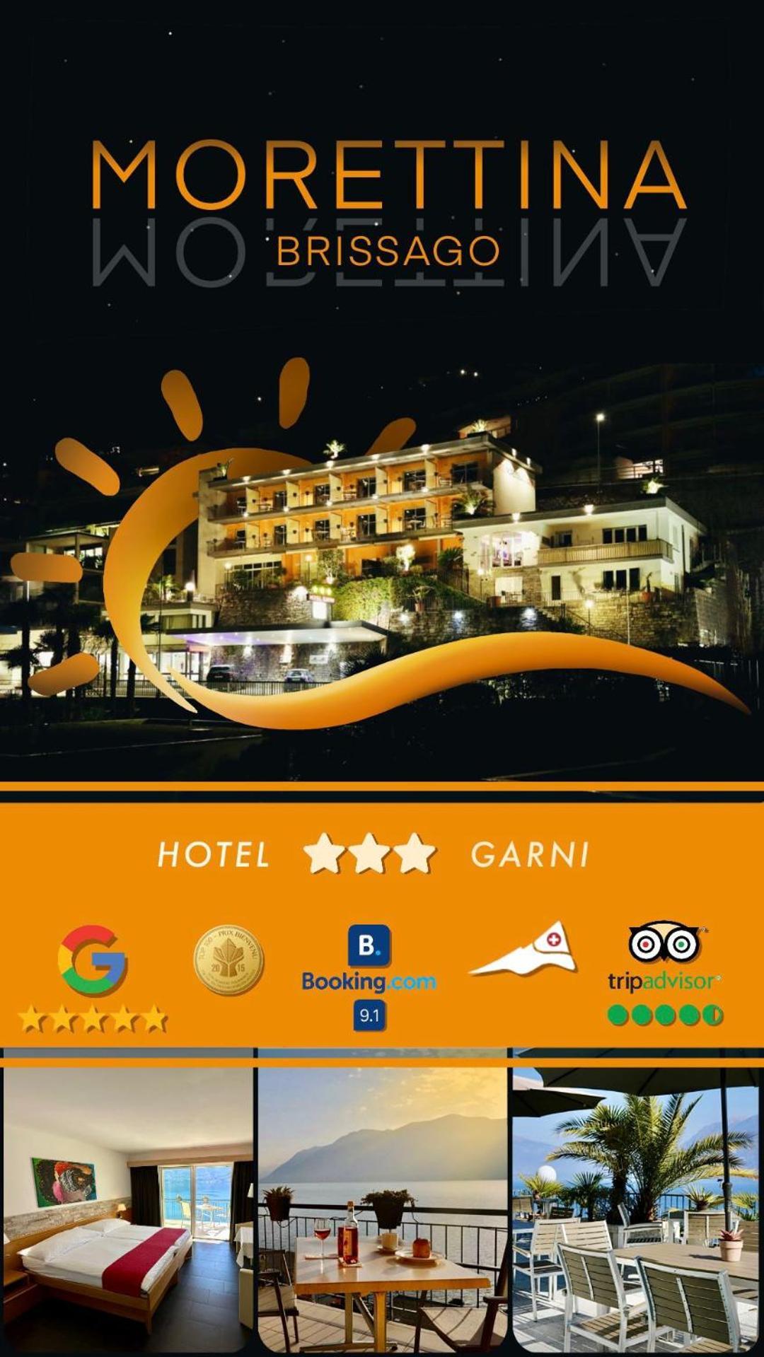Hotel Garni Morettina ブリッサーゴ エクステリア 写真
